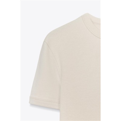 T-SHIRT WITH BACK SEAM