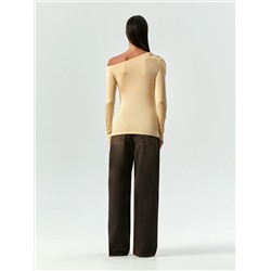 Лонгслив с ассиметрией, B3137/cosha