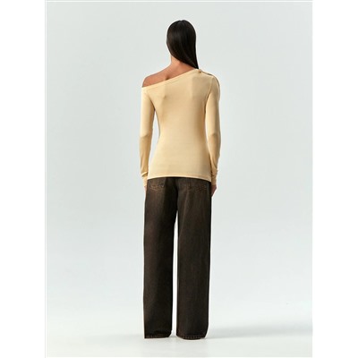 Лонгслив с ассиметрией, B3137/cosha