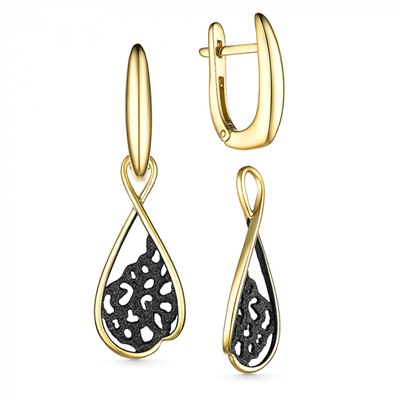 Серьги серебро 52973YB