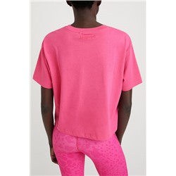 Camiseta leopardo 100% algodón