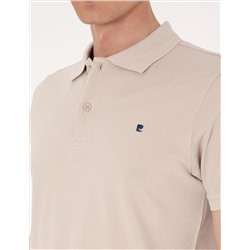 Taş Slim Fit %100 Pamuk Polo Yaka Basic Tişört