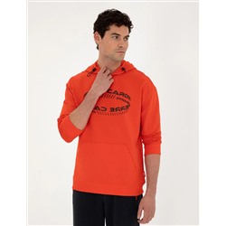 Kırmızı Regular Fit Sweatshirt