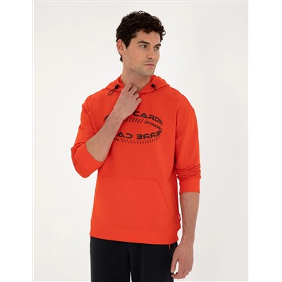 Kırmızı Regular Fit Sweatshirt