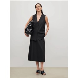 Жилет прямого кроя, GL076/almaza