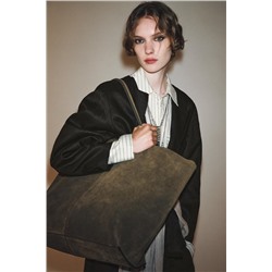 BOLSO PIEL SERRAJE MAXI SHOPPER