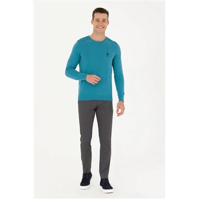 Erkek Antrasit Kanvas Pantolon