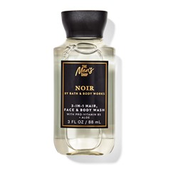 Noir travel size body wash