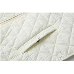 Женский длинный тонкий хлопковый жилет с капюшоном