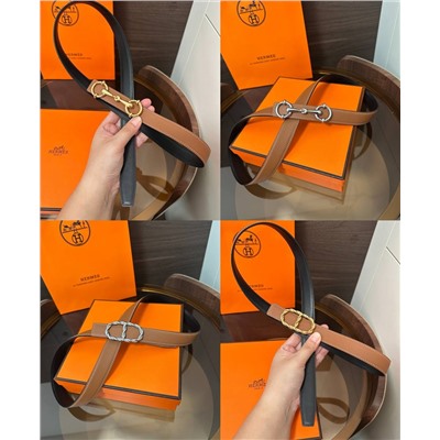 Женский двухсторонний ремень  Herme*s