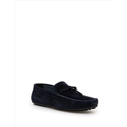 Lacivert %100 Deri Loafer