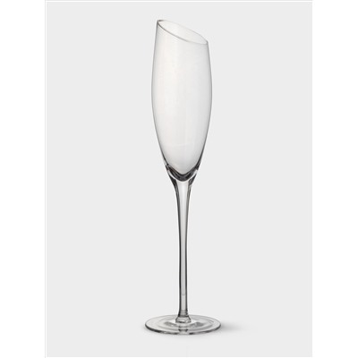 Бокал для шампанского, 180 мл, 2 шт, кристальное стекло, Violoncello