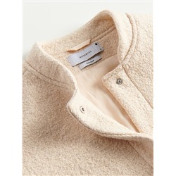 Jacke mit Wollanteil