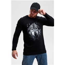 8514/1 Футболка с длинным рукавом мужская