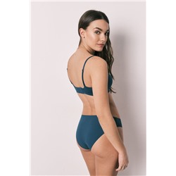 Braga clásica microfibra clean cut azul