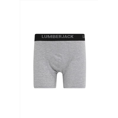 lumberjack MB DUZ 3LU 30NK301 5FX Siyah Erkek Boxer
