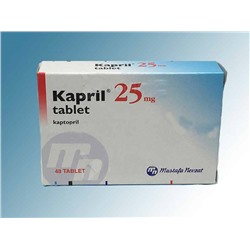KAPRIL 25 MG 48 TABLET Каприл