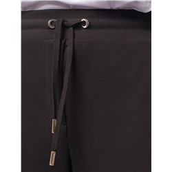 Прямые брюки из петельчатого футера-трехнитки