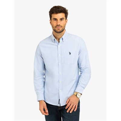LONG SLEEVE STRETCH OXFORD SHIRT
