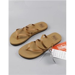 Летние женские шлепанцы на плоской подошве  ГЕС*С