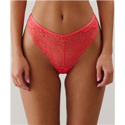Culotte de encaje rosa