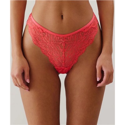 Culotte de encaje rosa