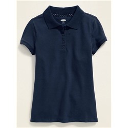 Uniform Pique Polo for Girls