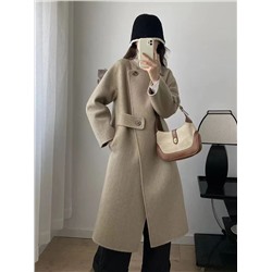 Женское шерстяное пальто в корейском стиле Модель 2024 года!