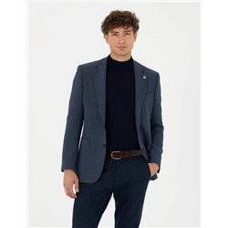 Lacivert Ekstra Slim Fit Ceket