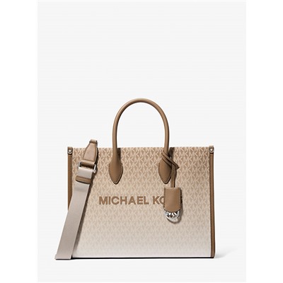 Mirella Medium Ombré Logo Tote Bag
