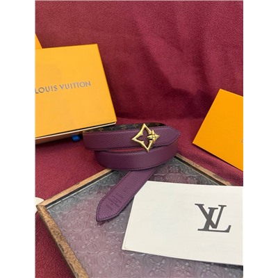 Женский двухсторонний ремень в трендовых расцветках   LOUI*S VUITTO*N