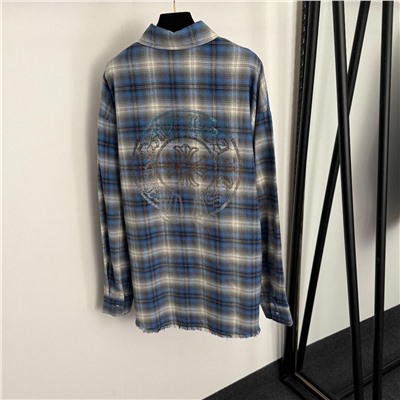 Женская свободная рубашка в клетку  Chrom*e Heart*s