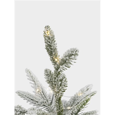 Ель искусственная, 60 см, в крафте, с подсветкой, полиэтилен, Interior natural