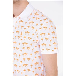 Erkek Turuncu Polo Yaka Tişört