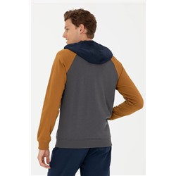 Erkek Antrasit Örme Hırka