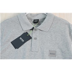 Хлопковая футболка-поло  (4 цвета) БОС*С