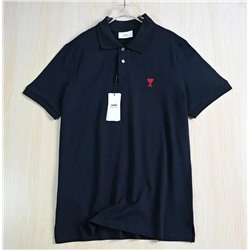 Хлопковая базовая рубашка-поло, модель унисекс АМ*И