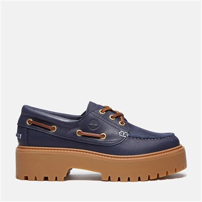 Women's Stone Street Platform Boat Shoe