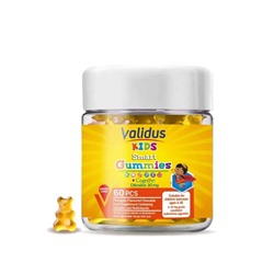 Validus Kids Smart Жевательные Мармеладки для Памяти и Концентрации, 60 шт