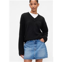 Oversized V-Neck Sweater