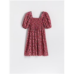 Jerseykleid mit Strukturmuster