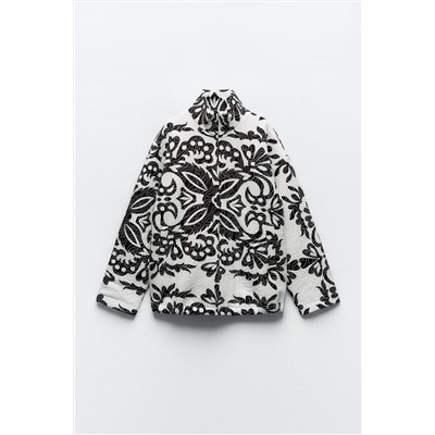 CHAQUETA ACOLCHADA ESTAMPADA