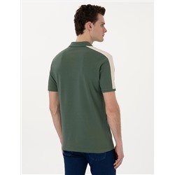 Haki Slim Fit Tişört