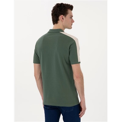 Haki Slim Fit Tişört
