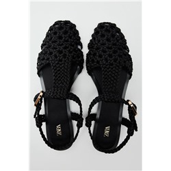 FLAT CAGE SANDALS