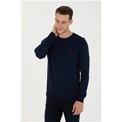 Erkek Lacivert Basic Kazak