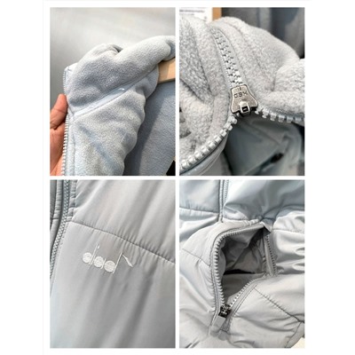 Очень теплая мужская куртка Diador*a на флисовой подкладке от итальянского спортивного бренда