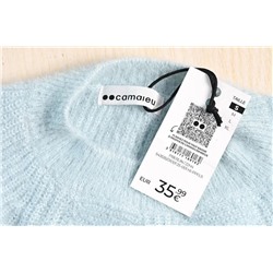 Осенне-зимний свитер-пуловер