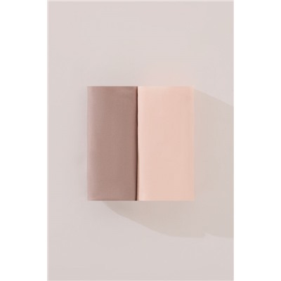 Pack 2 bragas altas microfibra