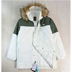 Мужская куртка средней длины с капюшоном NB